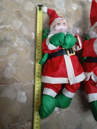 4 Figuras Papa Noel Adorno Navideño