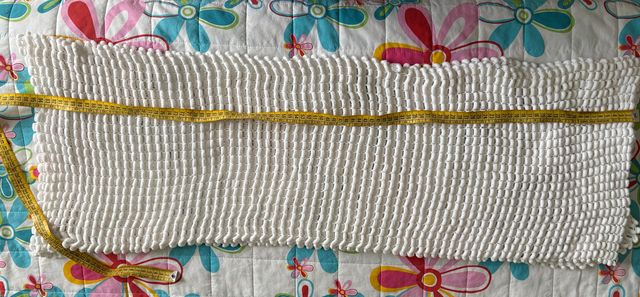 Sciarpa ciniglia 188 cm x 34 cm