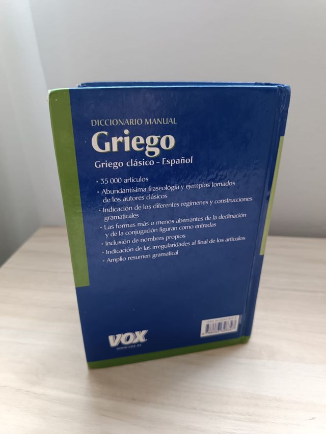 Diccionario manual Griego/ Greek Handbook Dicti...