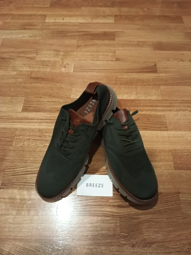 Zapatos casuales hombre BREEZE verde
