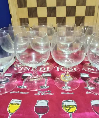 12 Bicchieri da Vino Tipo Ballon