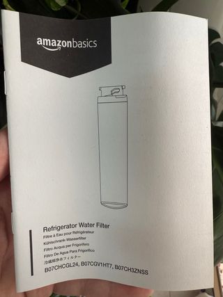 Filtro Agua Nevera Amazon Basics AMZN-MSWF-S