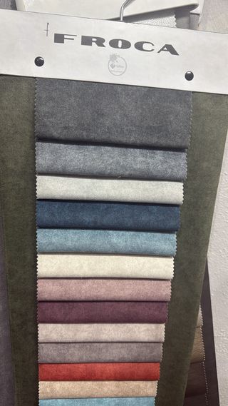 Sofá modular gris a medida