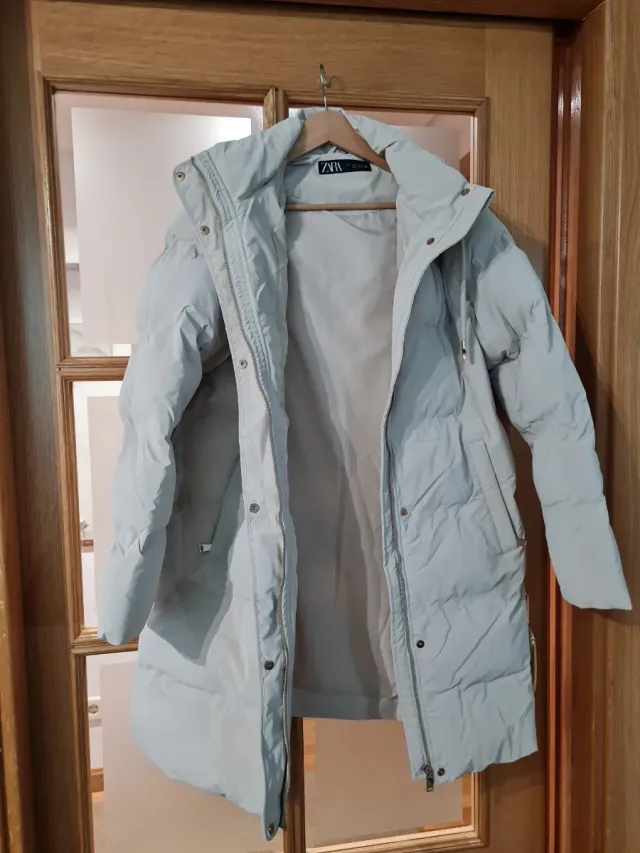 Plumas Zara Beige Talla L