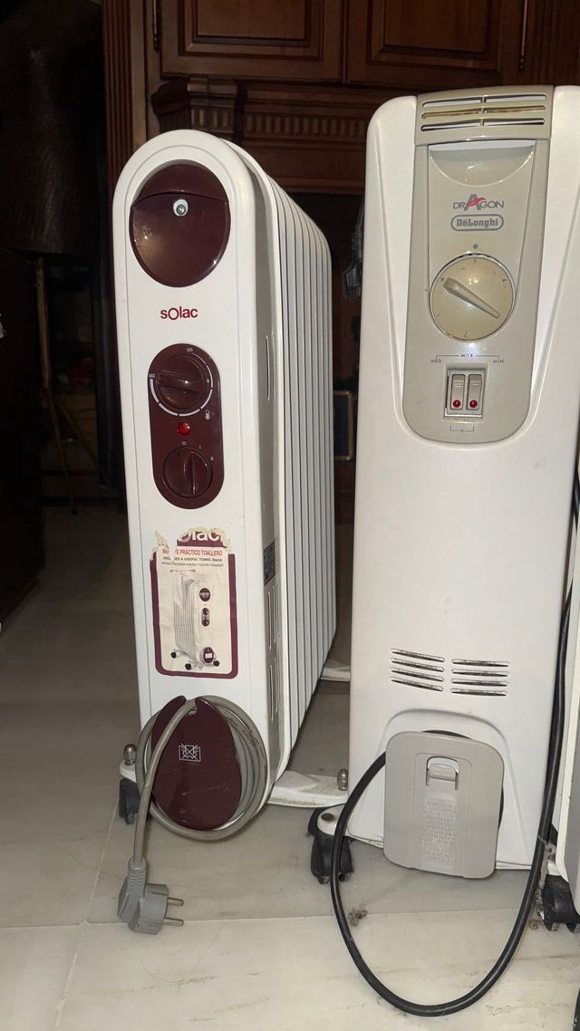 Radiadores de aceite Solac, FM, Ufesa etc...