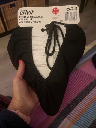 Funda sillín bici Crivit Memory Foam