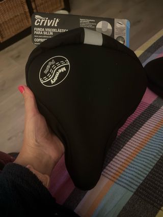 Funda sillín bici Crivit Memory Foam