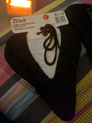 Funda sillín bici Crivit Memory Foam