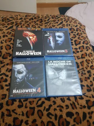 Pack bluray 4 películas de halloween