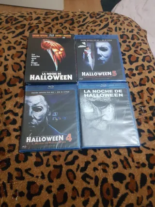 Pack bluray 4 películas de halloween