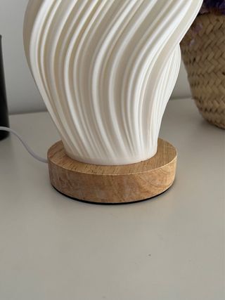 Lâmpada de Mesa 3D Japandi Viral