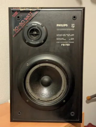 Altavoces Philips MCM2320 Negros