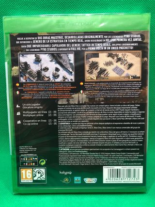 Commandos 2 & Praetorians HD Xbox NUEVO
