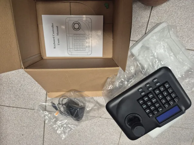 Mesa controladora câmaras CCTV PTZ