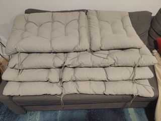 Mesa y Sillas de Jardín/Balcón Madera