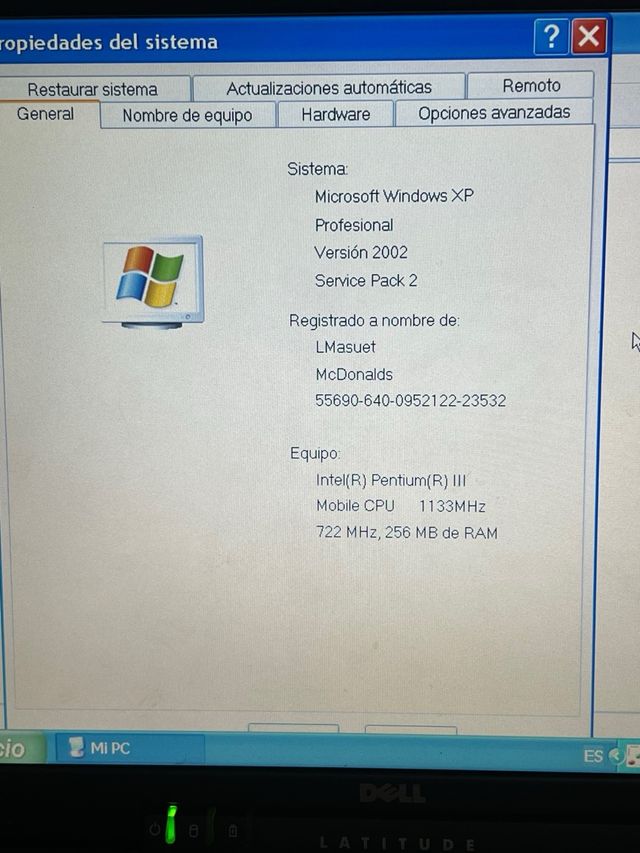 Dell Latitude C810 (Vintage)