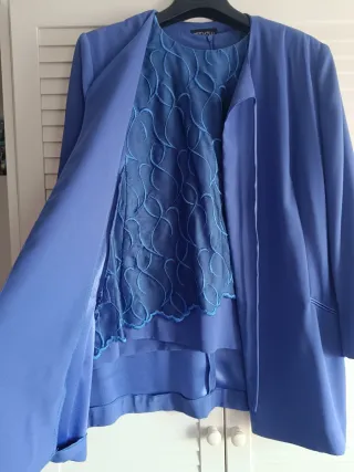 Blusa/chaqueta azul talla 50