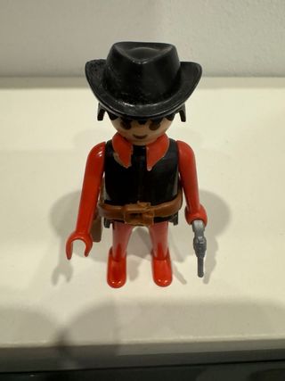 Playmobil Vaquero con Pistola y Funda western
