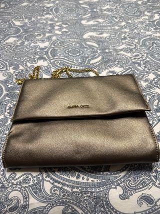 Bolso Gloria Ortiz dorado/marrón