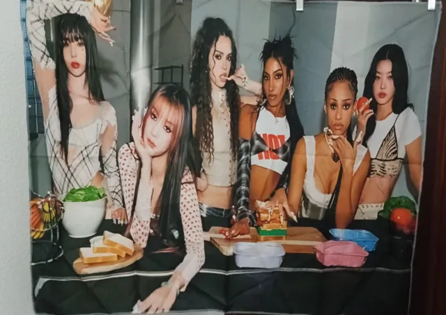 Tapiz grupo K-Pop KATSEYE