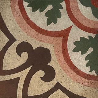 Mosaico hidráulico antiguo 