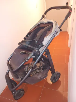 Carro bebé 3 piezas: capazo, silla y grupo 0