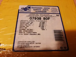 Junta culata Opel 2.0 16v Calibra/Kadett/Astra