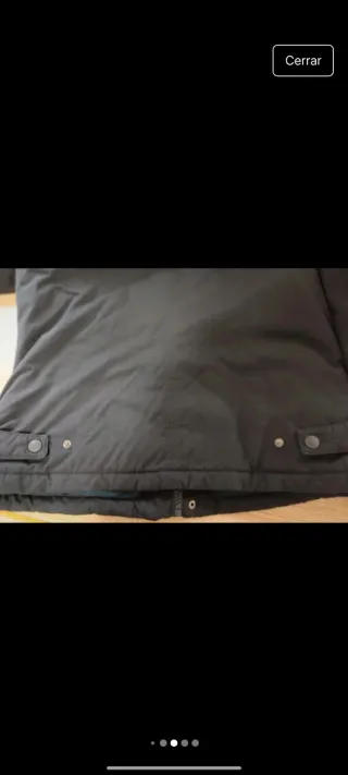 Parka Springfield Hombre Negra