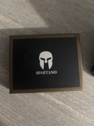 Cartera Spartan Cuero Negra