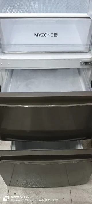 Nevera Combi HAIER Acero Inoxidable
No Frost A+