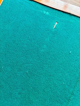 Mesa caoba extensible S.XX con tapete