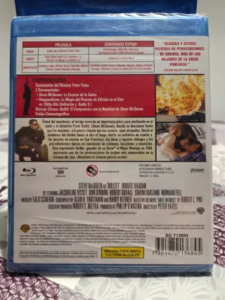 Blu-ray Bullitt Steve McQueen