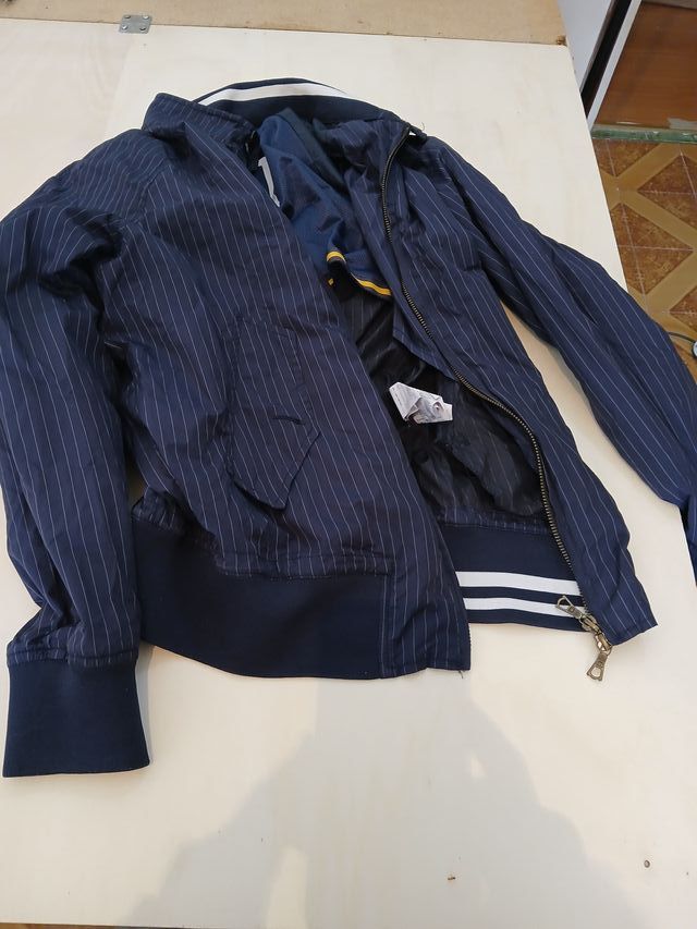 Giubbottino rigato Playlife blu