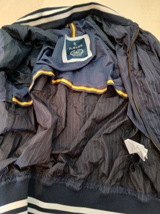 Giubbottino rigato Playlife blu