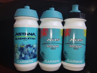 Lotto 3 Borracce/bidon Ciclismo Astana