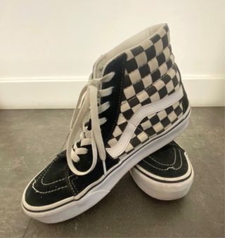 Zapatillas Vans SK8 Hi Plataforma Talla 40
