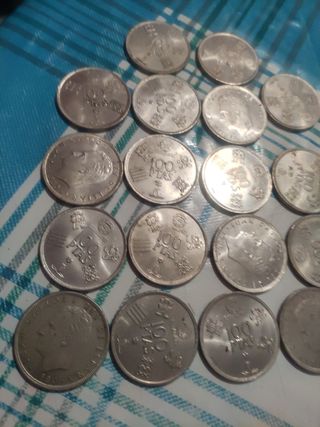 Monedas 100 Pesetas Estrella 80