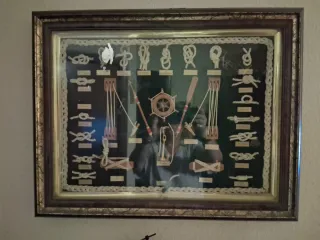 Cuadro Nudos Marineros Hecho a Mano