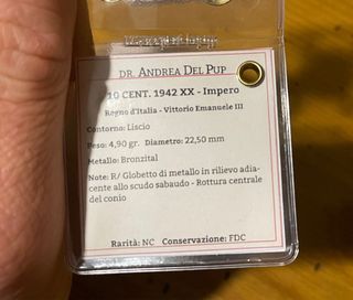 Lotto monete Vittorio Emanuele III periziate