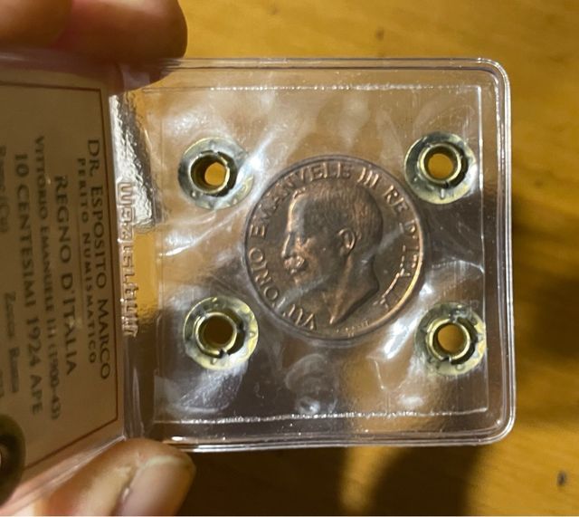 Lotto monete Vittorio Emanuele III periziate