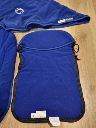 Fundas polar azul carro Bugaboo camaleon