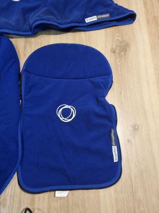 Fundas polar azul carro Bugaboo camaleon