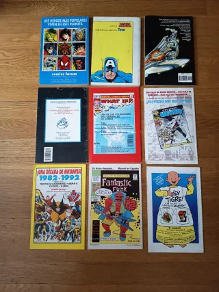 Silver Surfer. Lote de 9