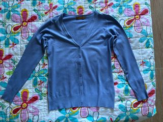 maglione azzurro conbipel tg s
