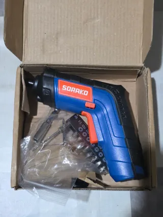 Atornillador Electrico Sorako con Puntas, Cargador
