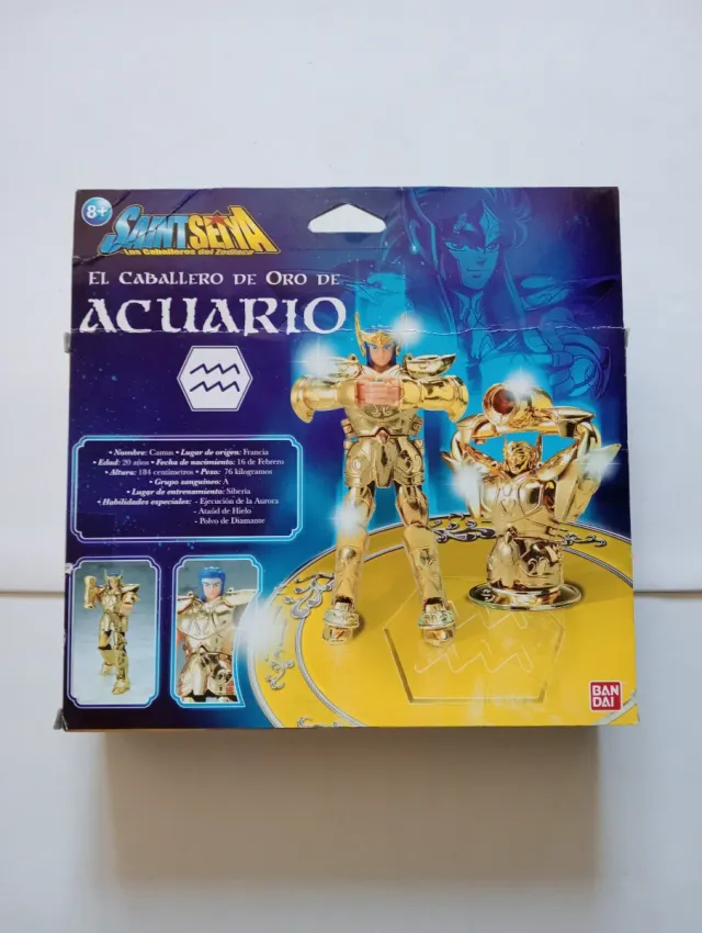 Saint Seiya Camus Acuario Bandai 2006.