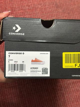 Converse Marrones Talla 37.5