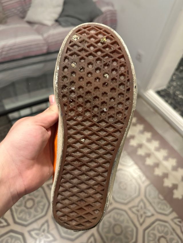 Zapatillas Vans Verde y Naranja