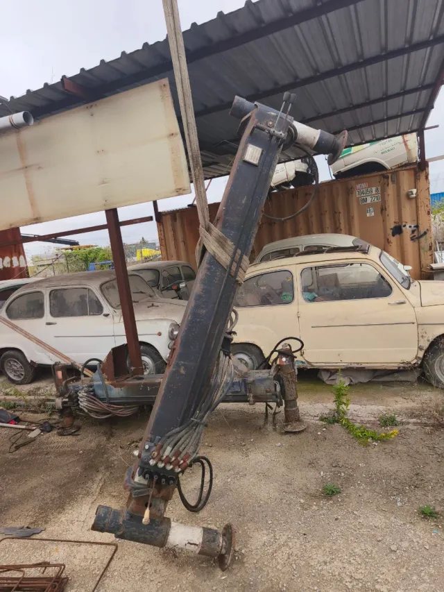 Patas traseras camión grúa