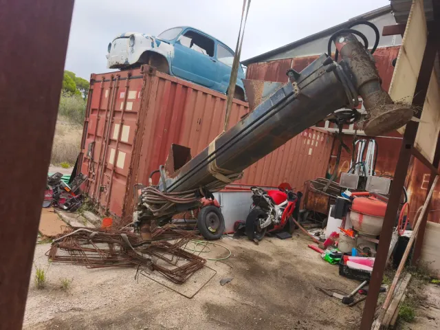 Patas traseras camión grúa